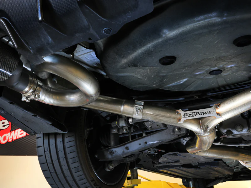 aFe Subaru WRX/STi 15-21 H4-2.0/2.5L Takeda 3in to 2-1/2in Stnlss Cat-Back Exhaust w/ Polished Tip - Image 3