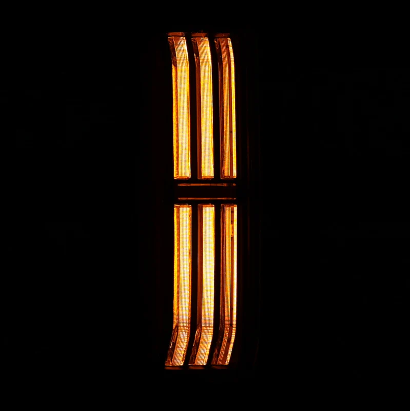 AlphaRex 24-25 Toyota Tacoma NOVA-Series LED Prismatic Tail Lights - Black Red - Image 5