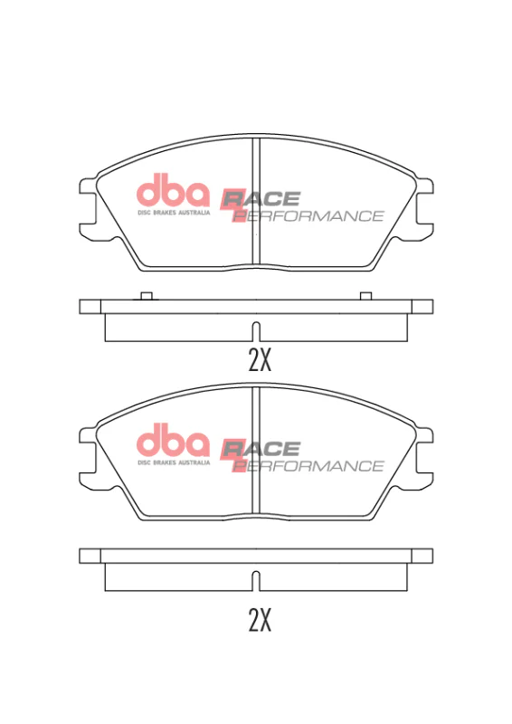 DBA 86-14 Hyundai Front Race Brake Pads - Image 8