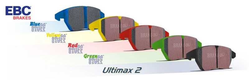 EBC 93-98 Nissan Skyline (R33) 2.5 GTS Greenstuff Front Brake Pads - Image 5