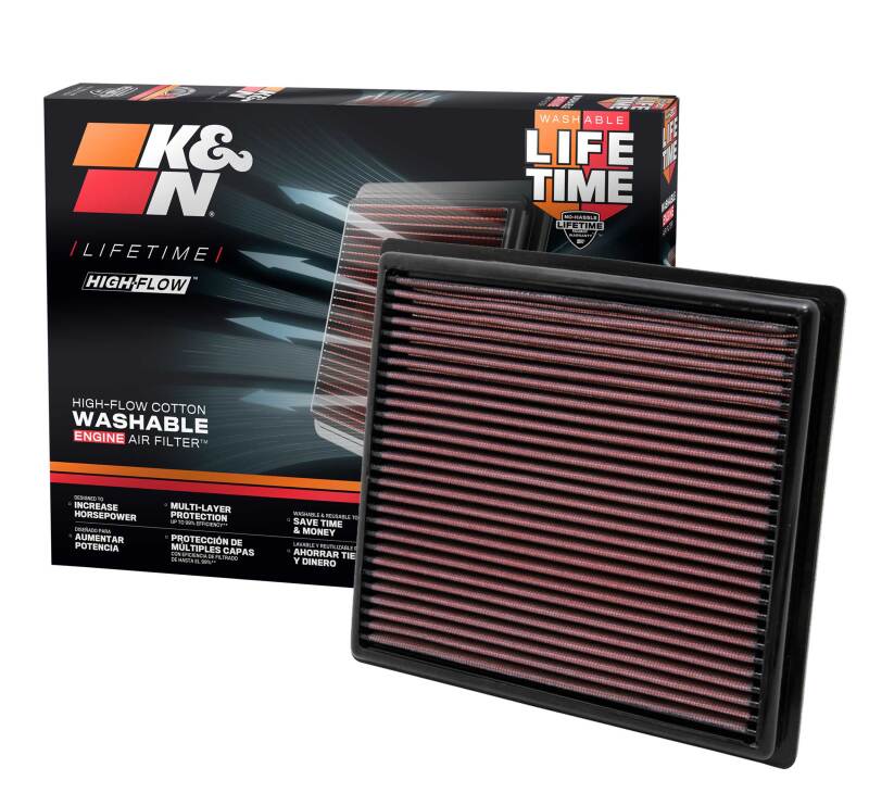 K&N 10 Lexus RX350 3.5L-V6 Drop In Air Filter - Image 22