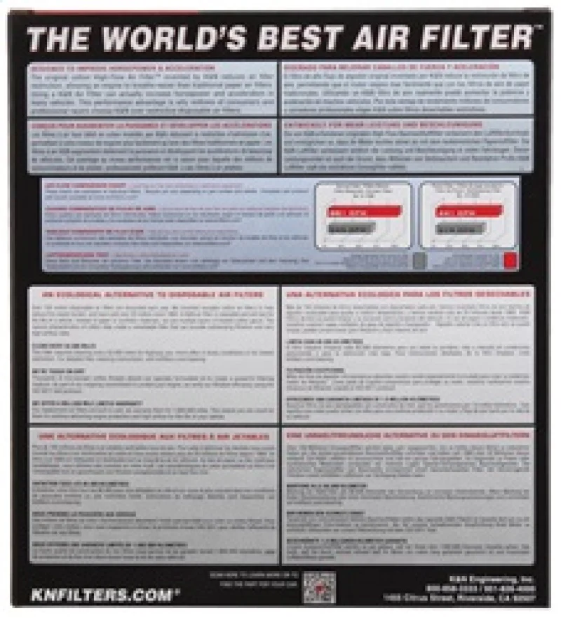 K&N 10 Lexus RX350 3.5L-V6 Drop In Air Filter - Image 23