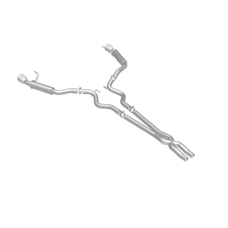 MagnaFlow Cat Back, SS, 2.5in, Competition, Dual Split Polished 4.5in Tips 2015 Ford Mustang V6 3.7L - Image 12