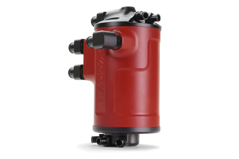 PERRIN 02-21 Subaru WRX / 04-21 STI Air Oil Separator - Red - Image 3