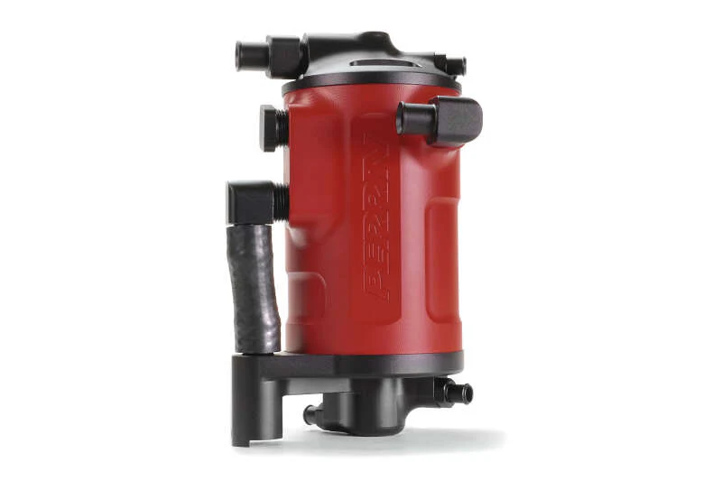 PERRIN 20-25 Subaru Outback XT & Legacy XT Air Oil Separator - Red - Image 2