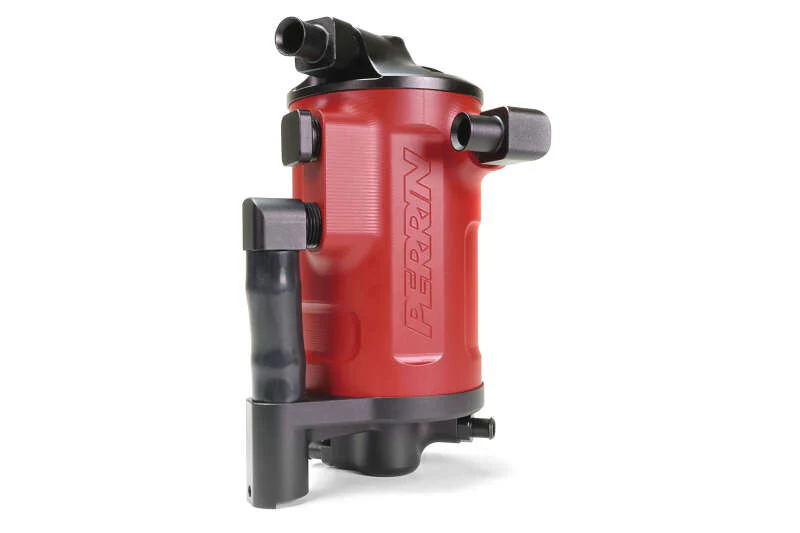 PERRIN 20-25 Subaru Outback XT & Legacy XT Air Oil Separator - Red - Image 4